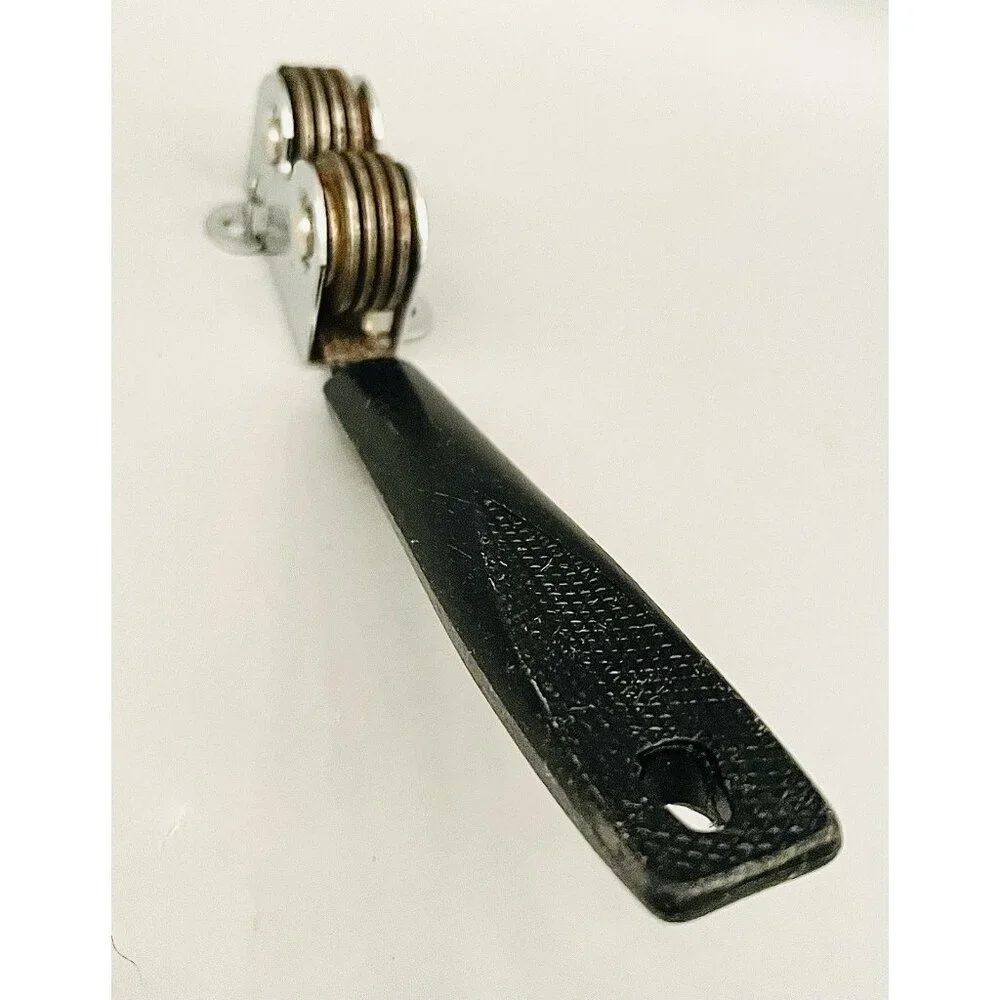MCM Ekco Chrome Plated Pull Through Knife Sharpener 6.5” Retro Gadget Vintage
